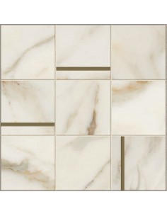 Décor Comp.NbrL 30x30x0.9 GOLDEN WHITE Anima Futura Caesar LU
