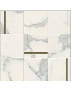 Décor Comp.NbrL 30x30x0.9 MAJESTIC WHI Anima Futura Caesar LU