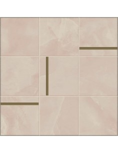 Décor Comp.NbrL 30x30x0.9 PINK ONYX Anima Futura Caesar LU