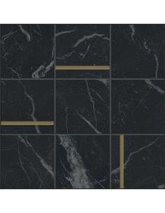 Décor Comp.NbrL 30x30x0.9 UNIQUE BLACK Anima Futura Caesar LU
