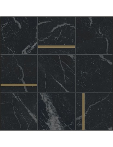 Décor Comp.NbrL 30x30x0.9 UNIQUE BLACK Anima Futura Caesar LU    