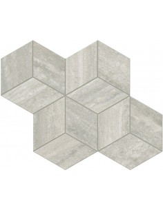 Décor Hexa 38x47x0.9 VERSO SILVER Iconica Caesar NA