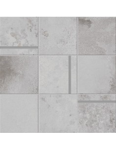 Décor Comp.Ngla 30x30x0.9 ARGENT Alchemy Caesar NA